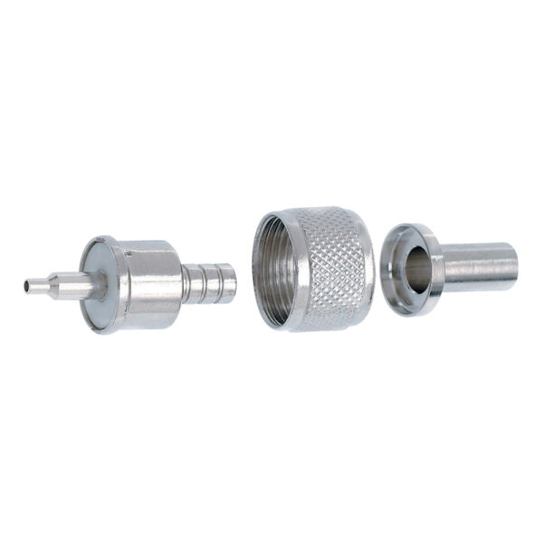 Quest Technology Uhf (Male) Connector - 3Pc Crimp-On, Rg-58 CUF-6220 - Quest