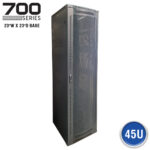 FLOOR ENCLOSURE W/ VENTED MESH DOOR - 700 SERIES (23"W X 23"D)