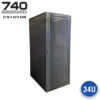 FLOOR ENCLOSURE W/ VENTED MESH DOOR - 740 SERIES (27"W X 42"D)