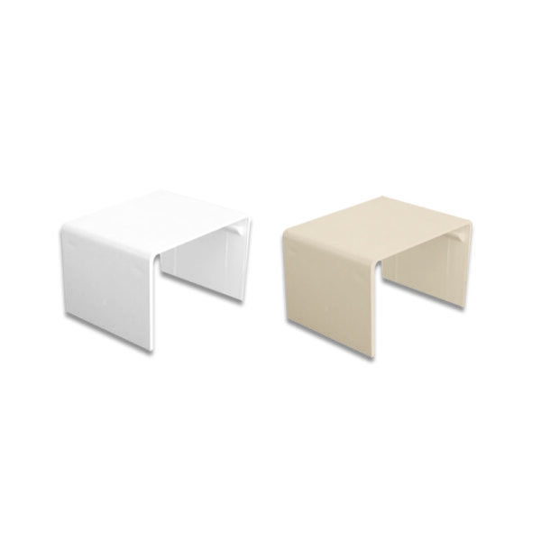 Quest Technology Coupler For Wirehider Raceway - 1/2'', Beige, 12 Pk FJC-05E - Quest