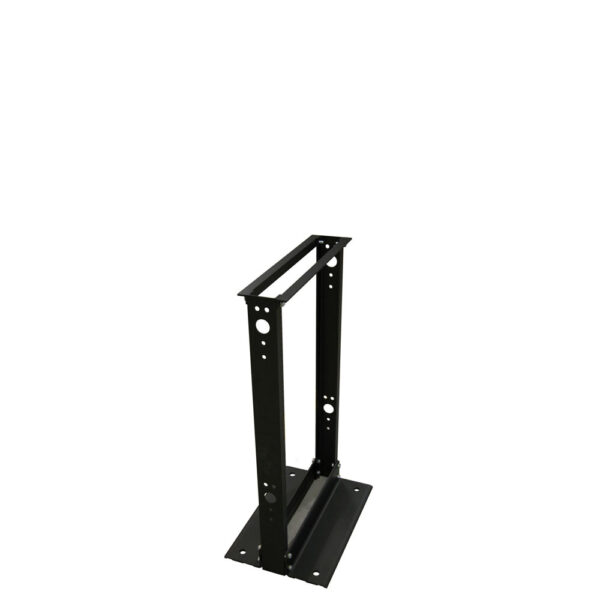 2-POST ALUMINUM OPEN FRAME FLOOR RACK