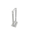 2-POST ALUMINUM OPEN FRAME FLOOR RACK
