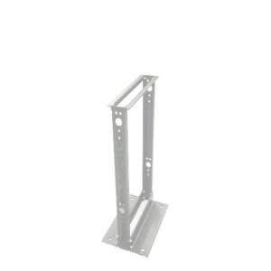 2-POST ALUMINUM OPEN FRAME FLOOR RACK