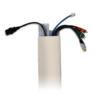 Quest Technology Tv Wirehider Kit: 3" X 48" - Beige - Single (Case Of 6) FSTVK-02 - Quest