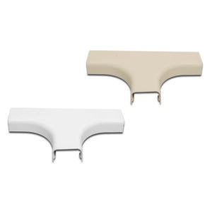 Quest Technology Tee Raceway Accessory - 1/2'', Beige, 12 Pk FTC-81424 - Quest