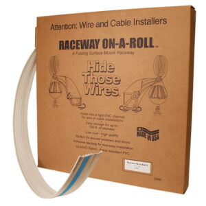Quest Technology Raceway On-A-Roll - 1/4'' - Beige - 50 Ft FWF-25521 - Quest