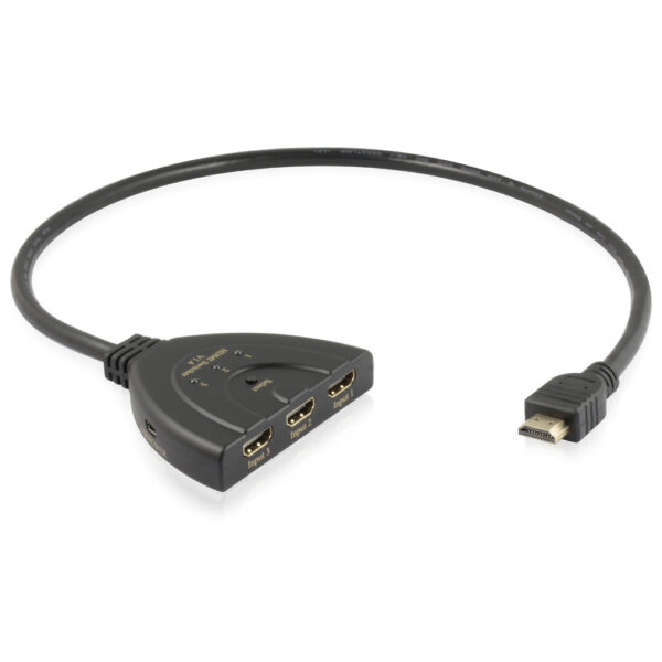 Quest Technology Hdmi 4K2K Bi-Directional Switcher/Splitter Cable (Auto & Manual) HDI-4031 - Quest