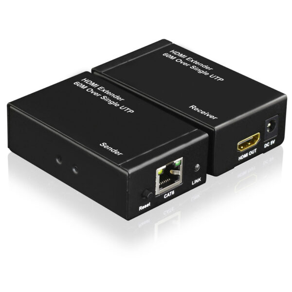 Quest Technology Hdmi Extender Over Single Cat5E/6 Cable HDI-5160 - Quest