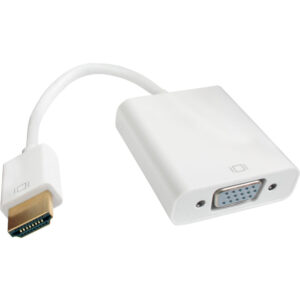 Quest Technology Hdmi A(M) To Vga(F) + 3.5Mm Stereo Adapter Cable HDI-6140 - Quest