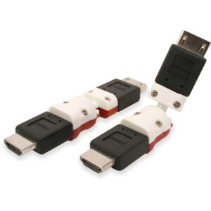 Quest Technology Hdmi A Adapter W/ 360 Degree Swivel - Male To Female HDI-9400 - Quest