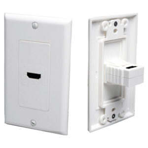Quest Technology Hdmi Wallplate - 90 Degree (F-F) - White - 1 Port HDI-9401 - Quest