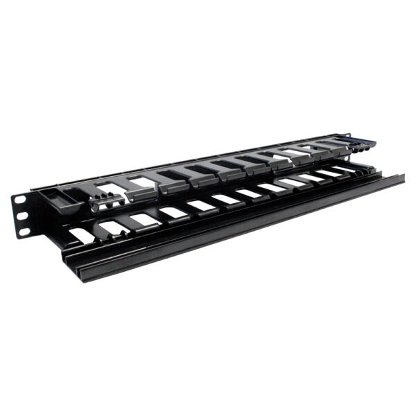 VERTICAL LARGE FINGER-DUCT 22.5U 40″ CABLE MANAGERS W/ HINGED COVER(S)