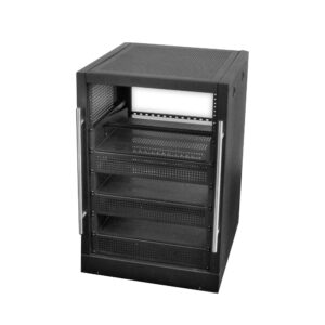 HOME THEATER ENCLOSURE W/SHELVES (23"W X 24"D)