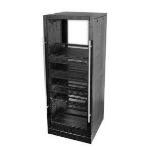 HOME THEATER ENCLOSURE W/SHELVES (23"W X 24"D)