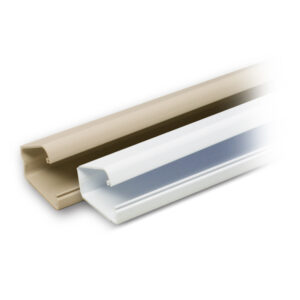 Quest Technology Raceway Latching Duct - 1-1/2'' - Beige - 6Ft - 20 Pieces Bulk Carton LDR-03622 - Quest