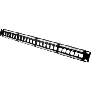 Quest Technology Unloaded Patch Panel - 24-Port - 1U NBP-2224 - Quest