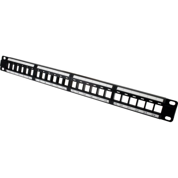 Quest Technology Unloaded Patch Panel - 24-Port - 1U NBP-2224 - Quest