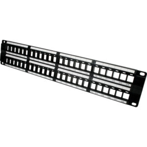 Quest Technology Unloaded Patch Panel - 48-Port - 2U NBP-2248 - Quest