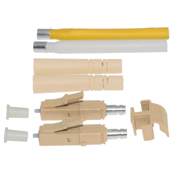 Quest Technology Lc Fiber Optic Connector - (Duplex) Single-Mode W/ Boots NFO-3071 - Quest