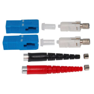 Quest Technology Sc Fiber Optic Connector - (Duplex) Multi-Mode W/ Boots NFO-3072 - Quest