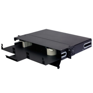 Quest Technology Fiber Optic Rack Mount Enclosure - 2U - 6 Strips (144 Fibers Max) NFO-4506 - Quest