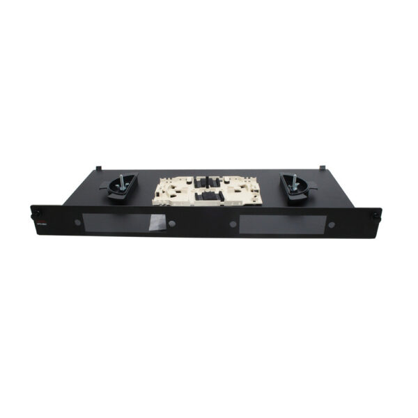 Quest Technology Fiber Optic Rack Mount (500 Series) - 2 Slot Tray W/ Splice Rack (No Drawer) NFO-5002 - Quest