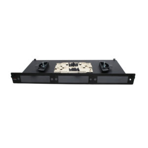 Quest Technology Fiber Optic Rack Mount (500 Series) - 3 Slot Tray W/ Splice Rack (No Drawer) NFO-5003 - Quest