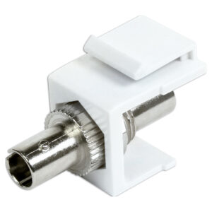 Quest Technology Fiber Optic (F-F) Keystone Jack - St NKJ-3108 - Quest
