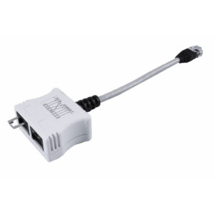Quest Technology Locjack Unshielded Rj45 Splitter - Cat6 - 6" Ext. Male To (2) Female NLS-6126 - Quest