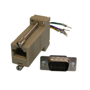 Quest Technology Modular Adapter - 8P8C Rj45 To Db-9 (M) NMA-8109 - Quest