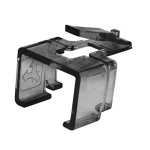 Quest Technology Rj45 Plug Saver Repair Clips - 50 Pack - Black NMS-8001K-50 - Quest