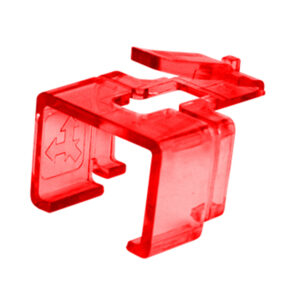Quest Technology Rj45 Plug Saver Repair Clips - 50 Pack - Red NMS-8003K-50 - Quest