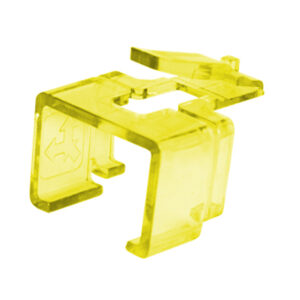 Quest Technology Rj45 Plug Saver Repair Clips - 50 Pack - Yellow NMS-8005K-50 - Quest