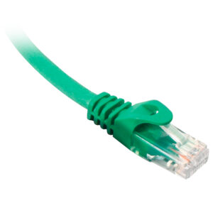 Quest Technology Cat6 Utp 550Mhz Snagless Molded Patch Cord - 100 Ft - Green NPC-6600 - Quest