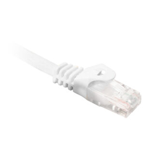 Quest Technology Cat6 Utp 550Mhz Snagless Molded Patch Cord - 100 Ft - White NPC-6800 - Quest