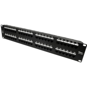 Quest Technology Cat5E Utp Patch Panel - 48-Port - 19" Rack Mnt - 2U NPP-5048 - Quest
