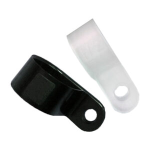 Quest Technology Cable Clamp - 3/8'' Heavy Weight, Black, 100 Pk NWT-7511 - Quest