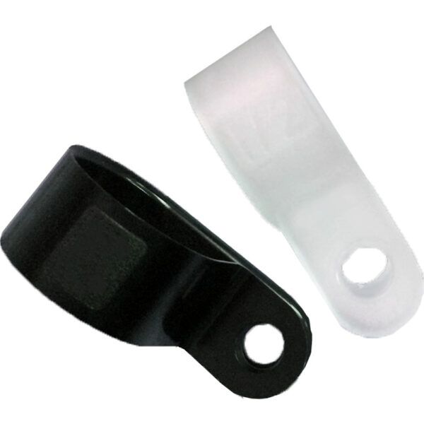 Quest Technology Cable Clamp - 3/8'' Light Weight, Natural, 100 Pk NWT-7318 - Quest