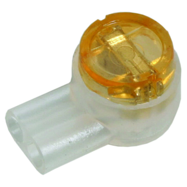 Quest Technology Splicing Connector, 100 Pack - Uy, Yellow TBN-1003 - Quest