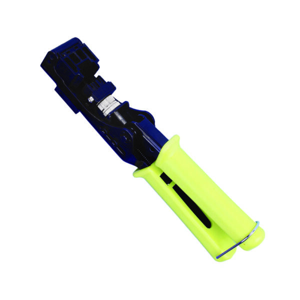 Quest Technology Multi-Punch Keystone Crimp Tool - Locjack Cat5E/6 TEL-6061 - Quest