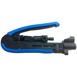 Quest Technology Coax Non-Ratchet Compression Tool - Pro (Adjsutable Depth) For Bnc - F - Rca On Rg-59/6/11 TFC-4085 - Quest