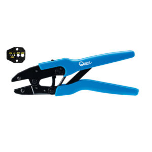 Quest Technology Coax Ratchet Crimp Tool - .255″/.213″/.068″/.100″/.052″ (Bnc/Tnc/Mini-Uhf) (Rg-58/59/62) TRF-3015 - Quest