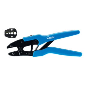 Quest Technology Coax Ratchet Crimp Tool - .325″/.255″/.213″/.110″/.068″ (Universal) TRF-3060 - Quest