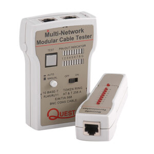 Quest Technology Remote Lan/Coax Cable Tester (Economy) TTE-9000 - Quest