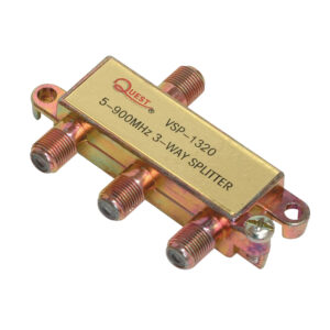 Quest Technology Cable Tv Splitter - 900Mhz - 3 Way VSP-1320 - Quest