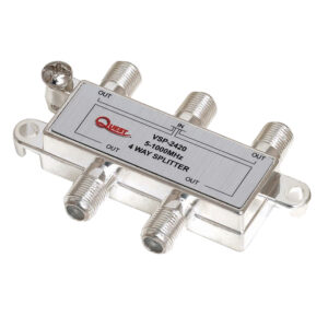 Quest Technology Cable Tv Digital Horizontal Splitter - 1Ghz - 4 Way VSP-2420 - Quest