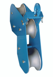 Cable Pulling - Cable Guides - 3 Sheave Cable Guide