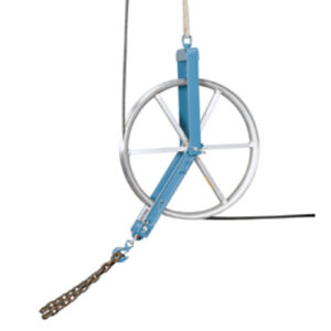 Cable Pulling - Cable Guides - Underground Fiber Optic Cable Sheave