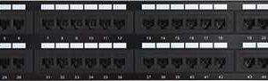Twisted-Pair Systems - Patch Panels - CAT6 Patch Panels - CAT6 Rack-Mount Unshielded