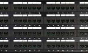 Twisted-Pair Systems - Patch Panels - CAT6 Patch Panels - CAT6 Rack-Mount Unshielded